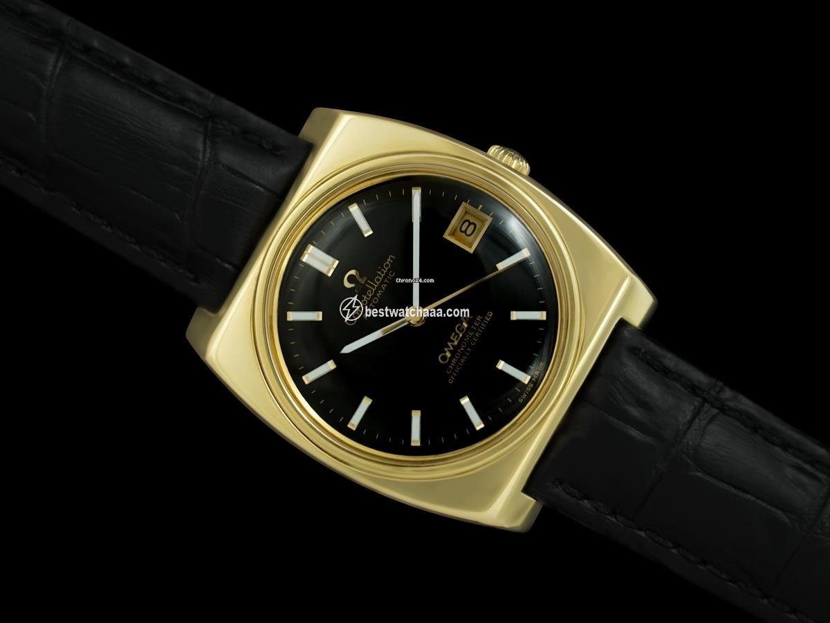 Omega Constellation Mens watch Unisex Automatic Gold Steel 8168