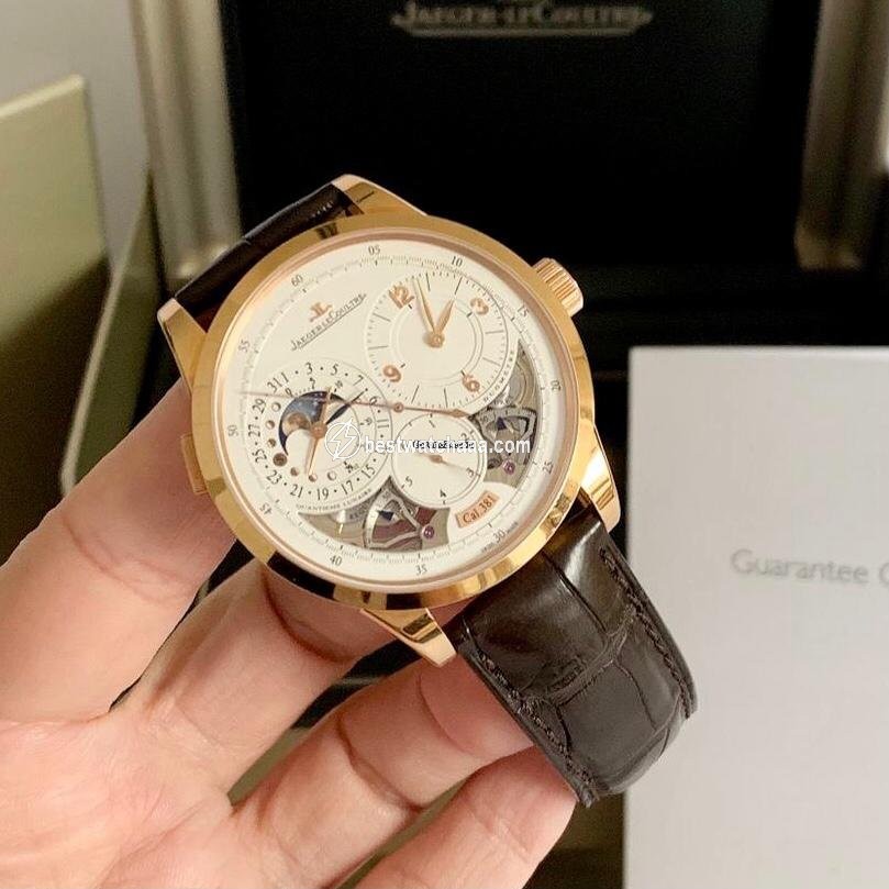 Jaeger-LeCoultre Duometre Mens watch Unisex Manual winding Rose gold Q6042422