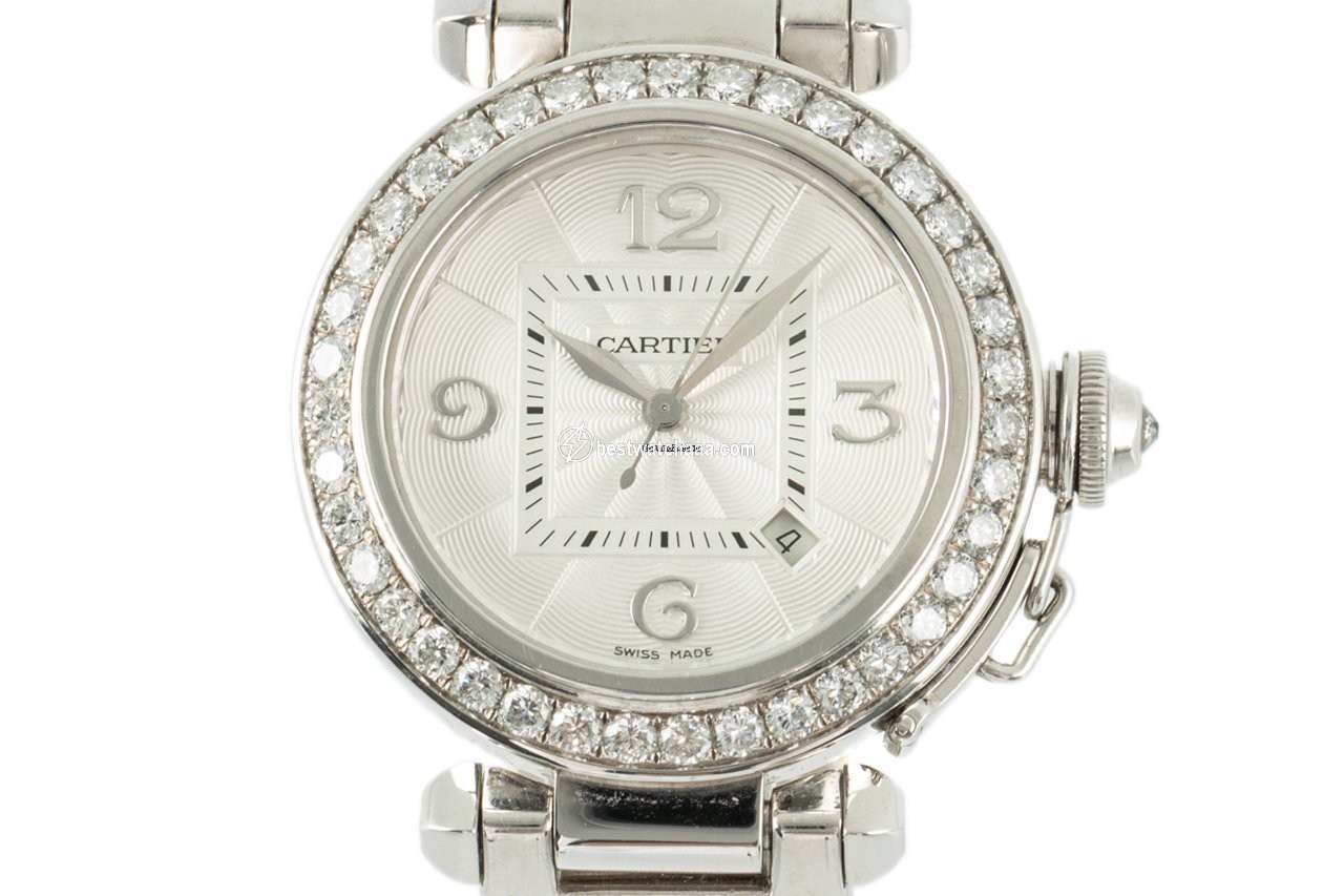 Cartier Pasha Womens watch Automatic White gold 2398