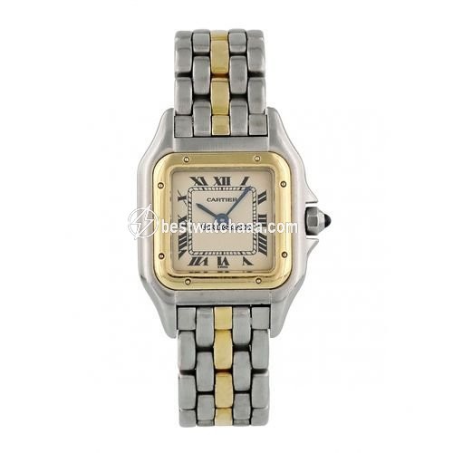 Cartier Panthere Womens watch Quartz Gold Steel 166921