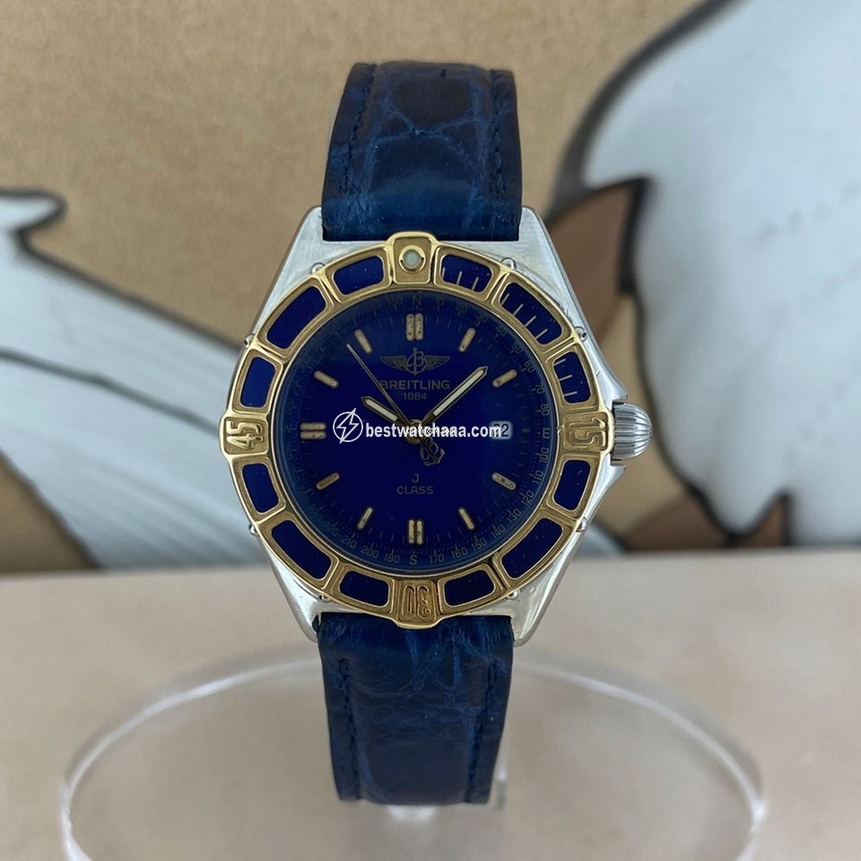 Breitling Lady J Quartz Gold Steel D52064