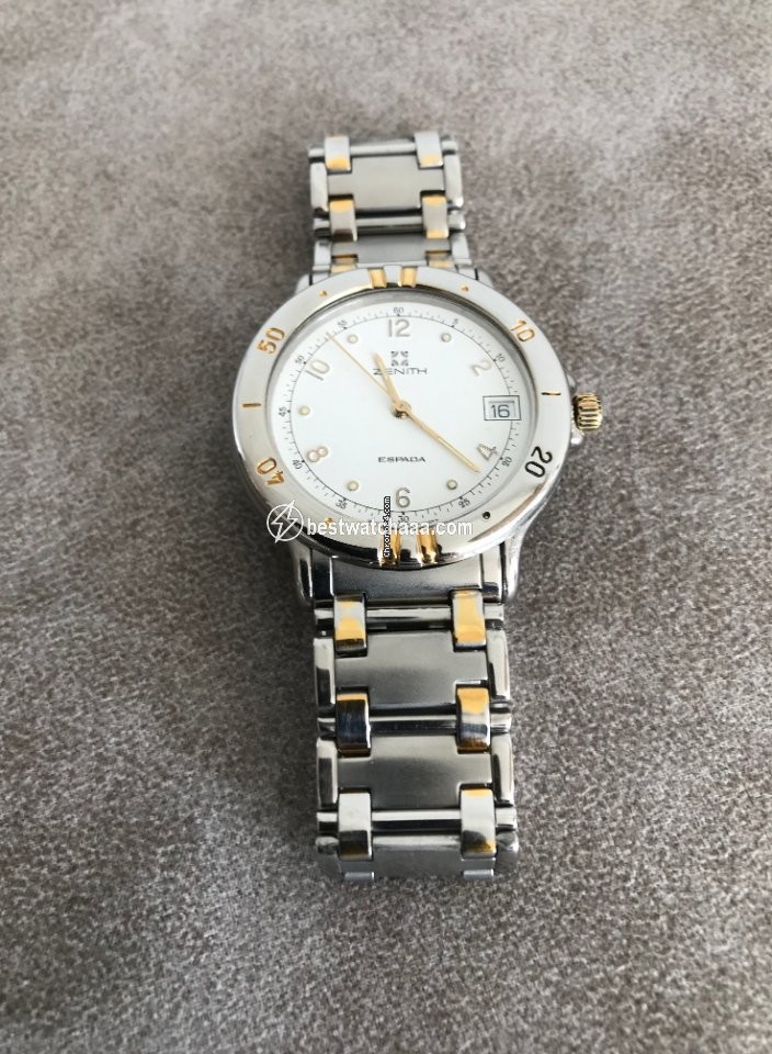 Zenith El Primero Espada Mens watch Unisex Quartz Gold Steel 59.0140.337