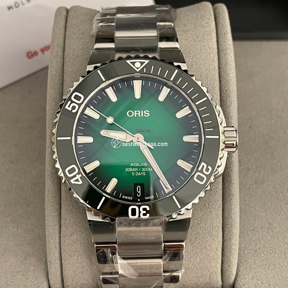 Oris Aquis Date Mens watch Unisex Automatic Steel 01 400 7769 4157 07 8 22 09PEB
