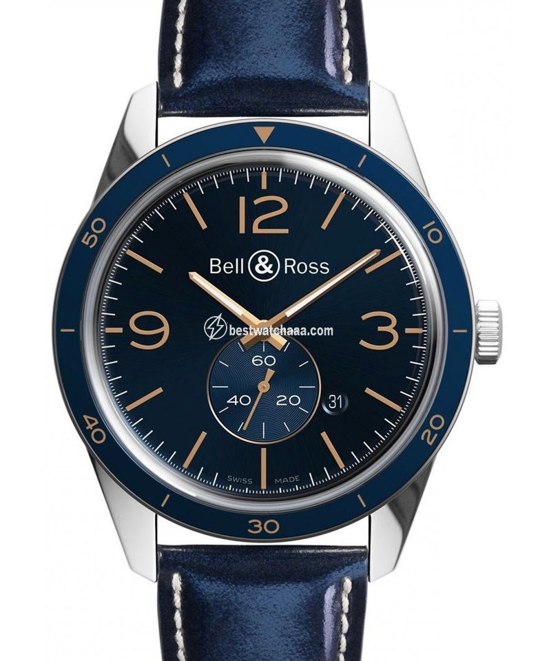 Bell & Ross BR V1 Automatic Steel BRV123-BLU-ST SCA