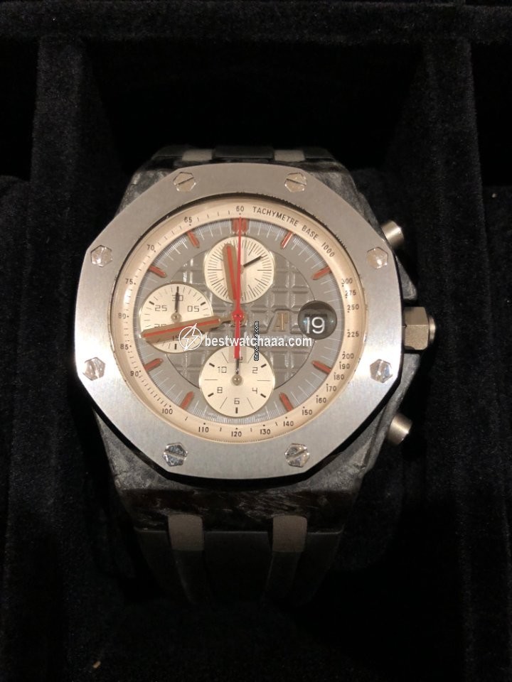 Audemars Piguet Royal Oak Offshore Chronograph Mens watch Unisex Automatic Carbon 26202AU.OO.D002CA.01