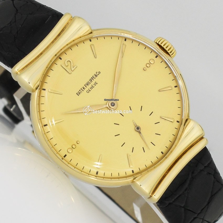 Patek Philippe Mens watch Unisex Manual winding Yellow gold 1585