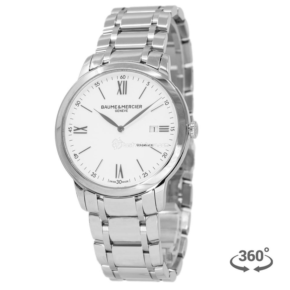 Baume & Mercier Classima Mens watch Unisex Quartz Steel M0A10526
