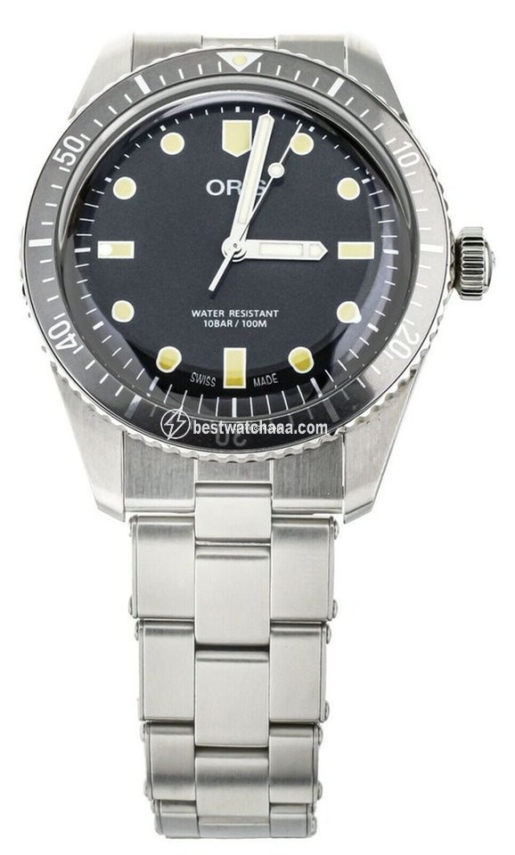 Oris Divers Sixty Five Mens watch Unisex Manual winding Steel 01 730 7757 4083