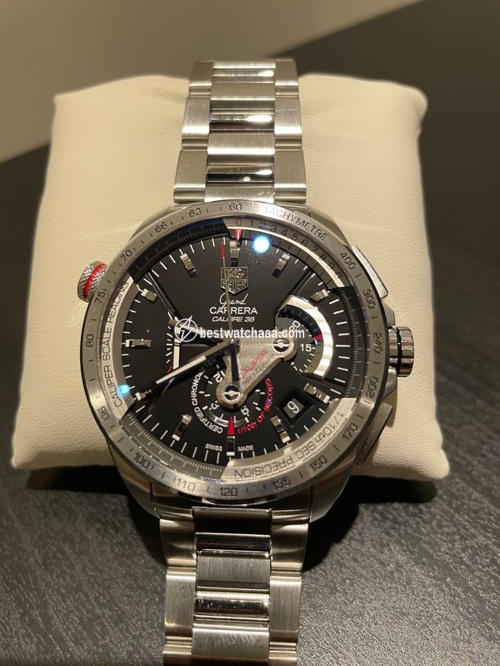 TAG Heuer Grand Carrera Mens watch Unisex Automatic Steel CAV5115
