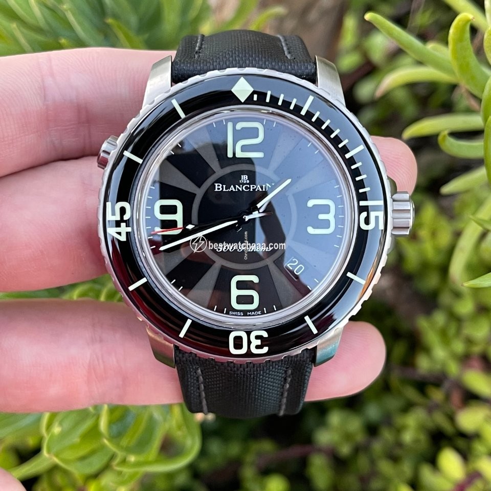 Blancpain 500 Fathoms Mens watch Unisex Automatic Titanium 50015-12B30-52B