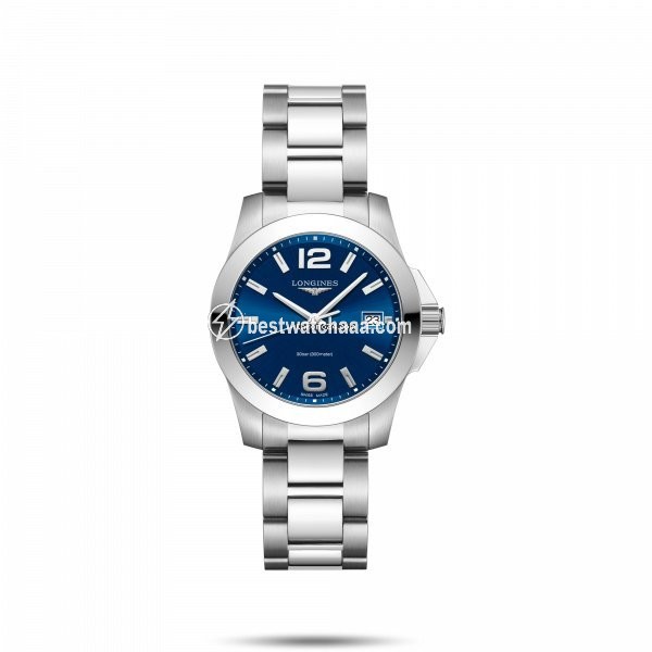 Longines Conquest Quartz Steel L3.377.4.96.6