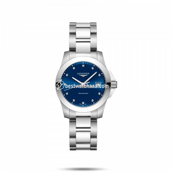 Longines Conquest Quartz Steel L3.377.4.97.6