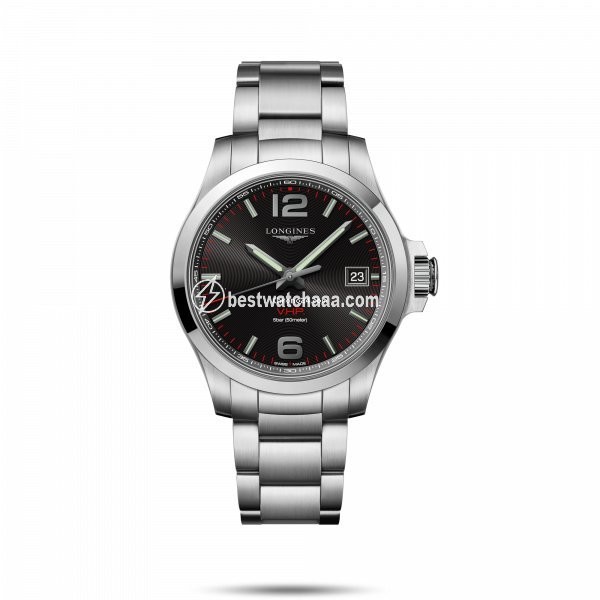 Longines Conquest Mens watch Unisex Quartz Steel L3.716.4.56.6