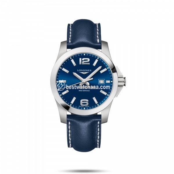 Longines Conquest Mens watch Unisex Quartz Steel L3.759.4.96.0