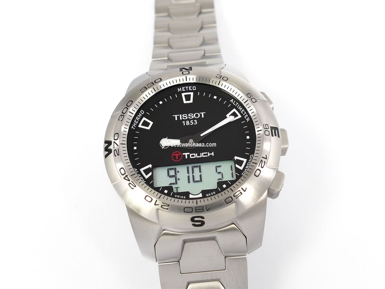Tissot T-Touch II Mens watch Unisex Quartz Steel T047.420.11.051.00