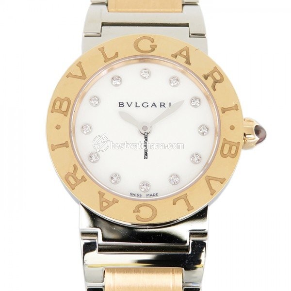 Bulgari Bulgari Quartz Gold Steel BBL26WSPG 12