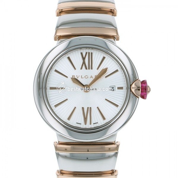 Bulgari Lucea Quartz Gold Steel LU28C6SSPGD