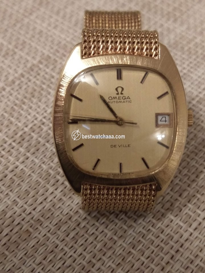 Omega De Ville Mens watch Unisex Automatic Yellow gold 3625 045 (1061)