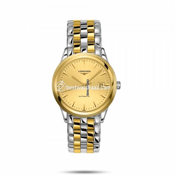 Longines Flagship Mens watch Unisex Automatic Gold Steel L4.974.3.32.7