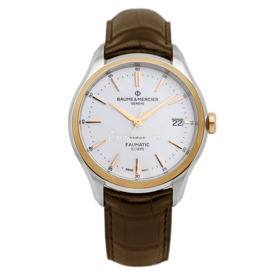 Baume & Mercier Clifton Mens watch Unisex Automatic Gold Steel M0A10401