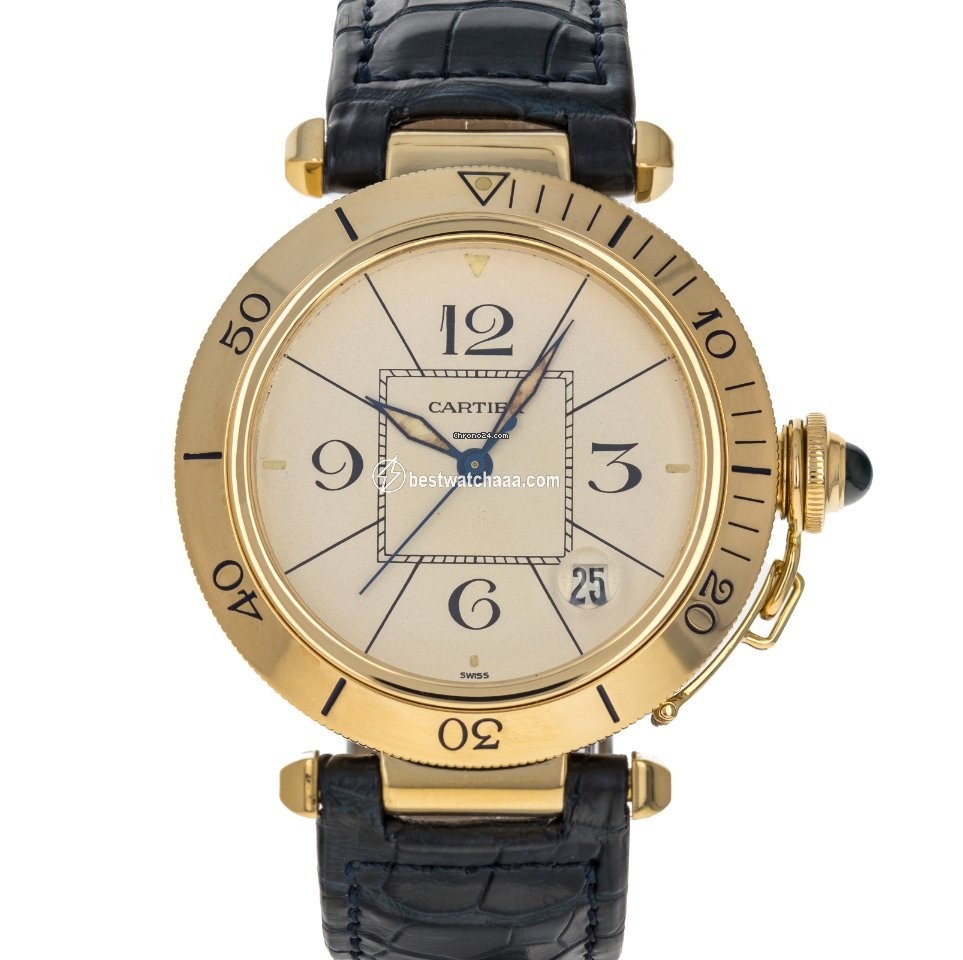 Cartier Pasha Mens watch Unisex Automatic Yellow gold 1020
