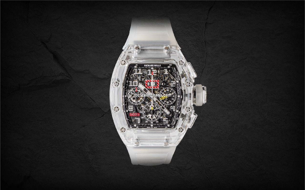 Richard Mille RM 011 Mens watch Unisex Automatic White gold Richard Mile