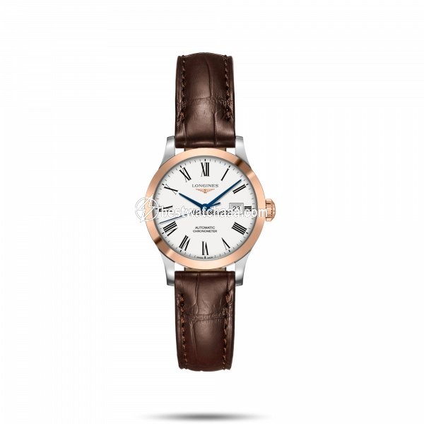 Longines Record Mens watch Unisex Automatic Gold Steel L2.321.5.11.2