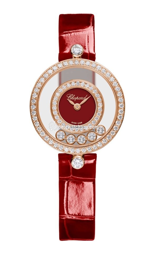 Chopard Happy Diamonds Womens watch Quartz Rose gold 203957-5210
