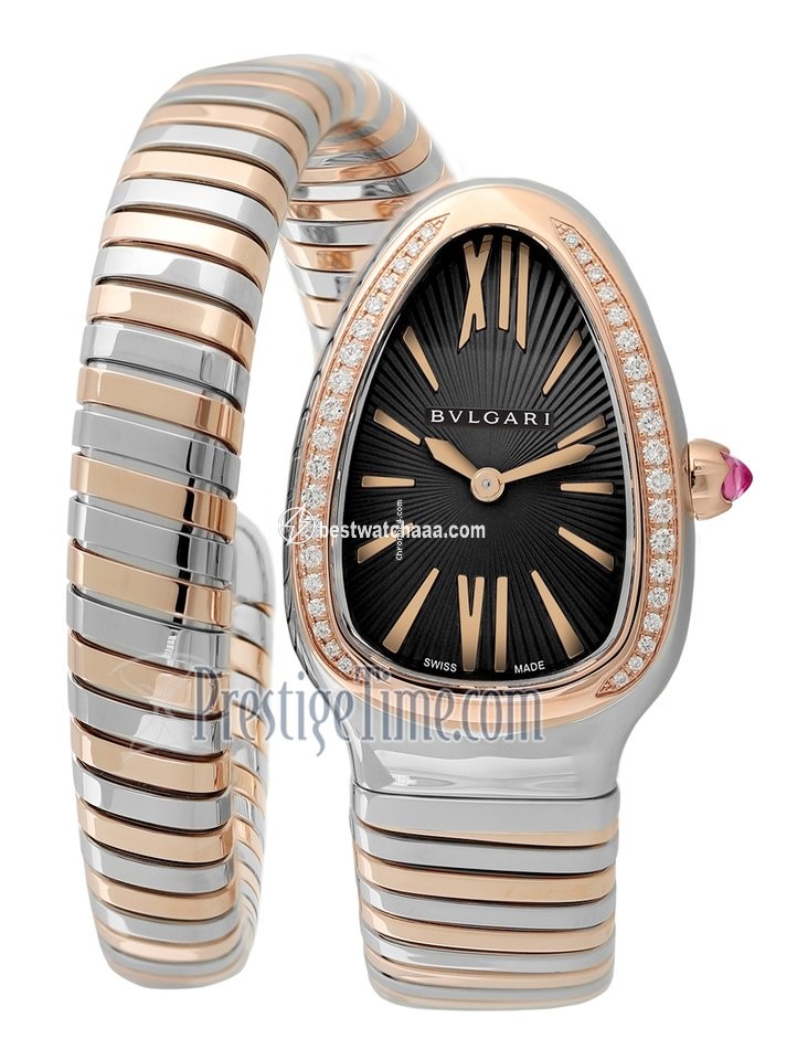 Bulgari Serpenti Womens watch Quartz Gold Steel 102098 sp35bspgd.1t