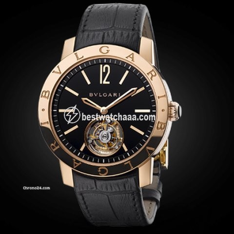 Bulgari Mens watch Unisex Automatic Rose gold 102034