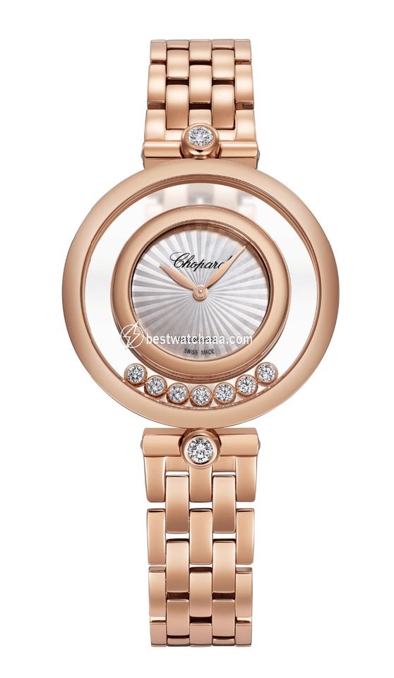 Chopard Happy Diamonds Womens watch Quartz Rose gold 209426-5002
