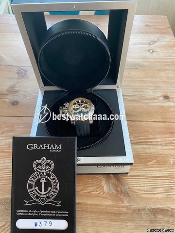 Graham Chronofighter Oversize Mens watch Unisex Automatic Steel 2OVES.B15A