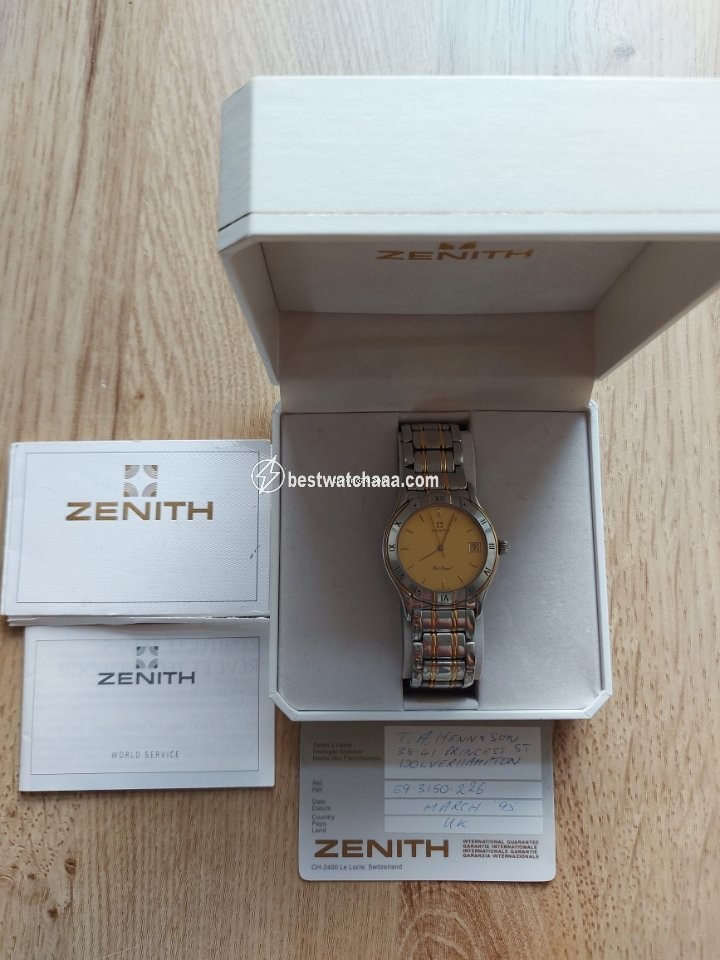 Zenith Port Royal Mens watch Unisex Quartz 59.3150.226