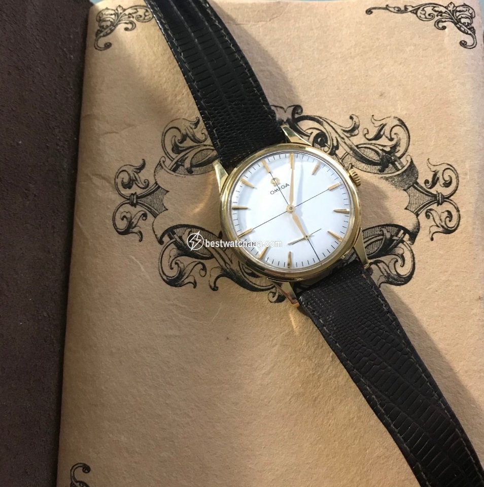 Omega Mens watch Unisex Manual winding Yellow gold 14707