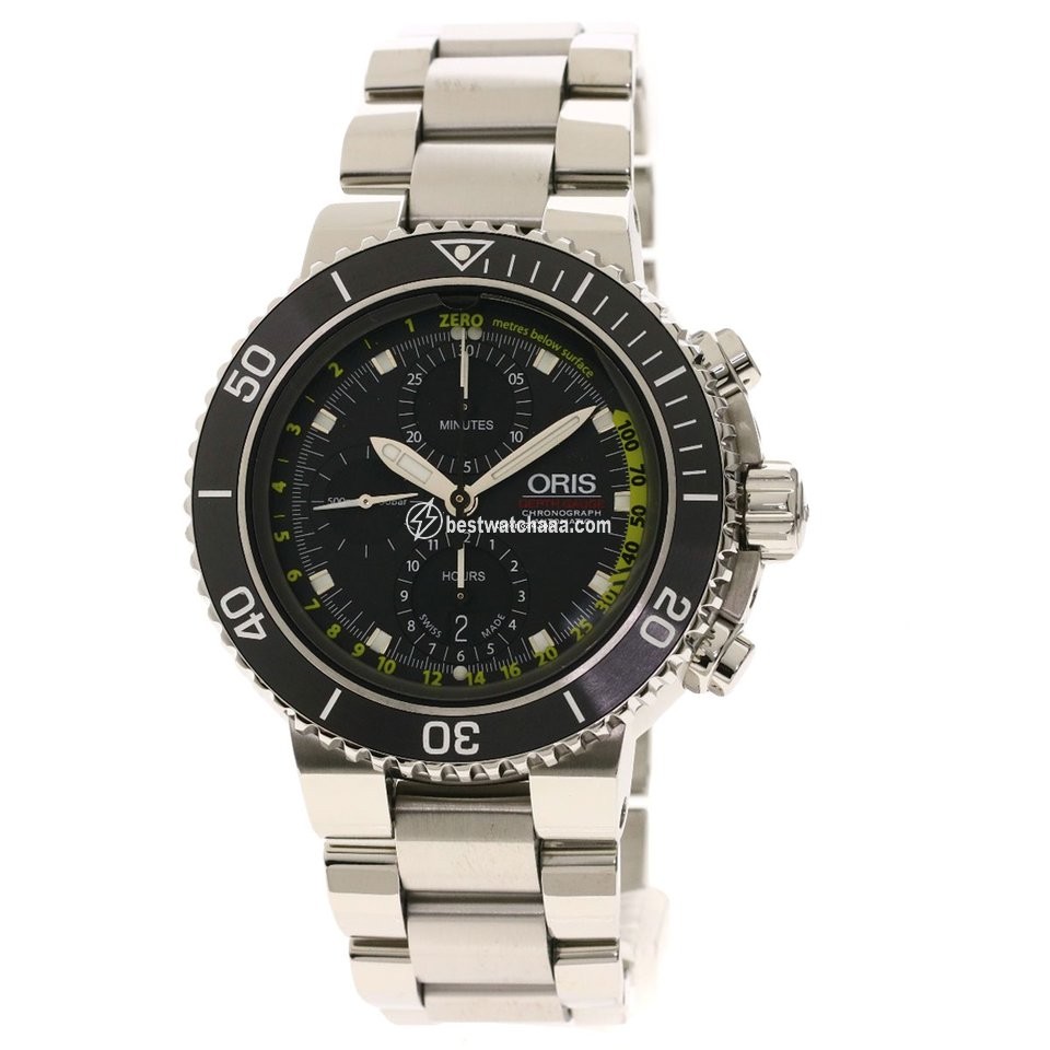 Oris Aquis Depth Gauge Mens watch Unisex Automatic Steel 01.774.7708.4154
