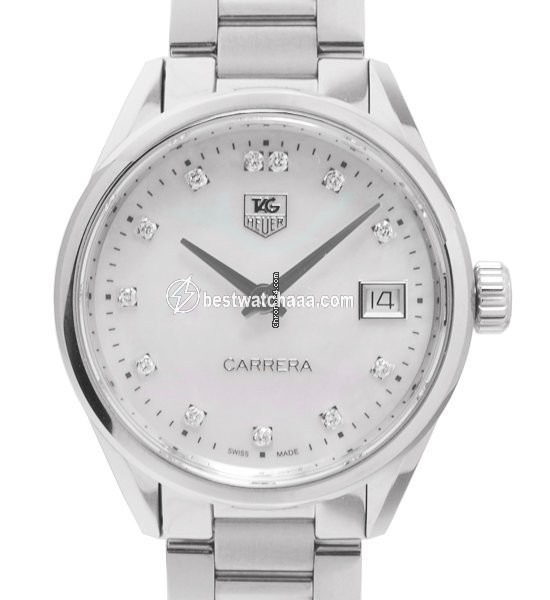 TAG Heuer Carrera Lady Womens watch Quartz Steel WAR1314