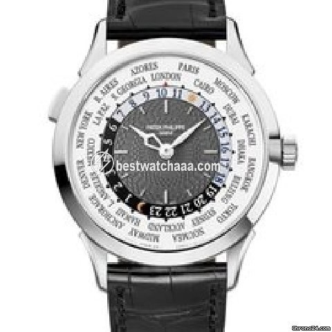 Patek Philippe World Time Mens watch Unisex Automatic White gold 5230G-001