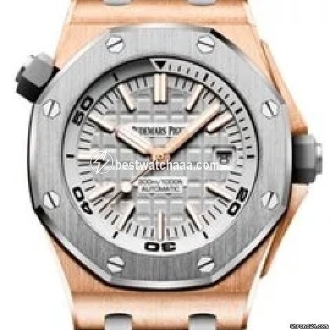 Audemars Piguet Royal Oak Offshore Diver Mens watch Unisex Automatic Rose gold 15711OI.OO.A006CA.01