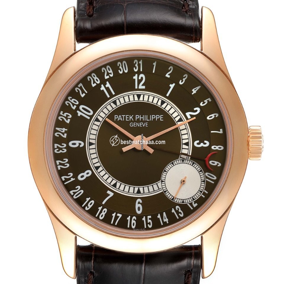 Patek Philippe Calatrava Mens watch Unisex Automatic Rose gold 6000R