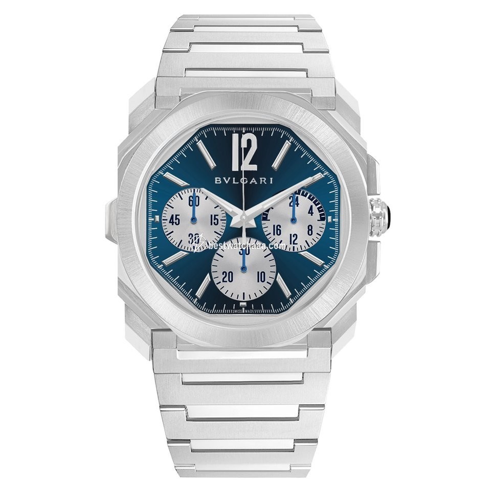 Bulgari Octo Mens watch Unisex Automatic Steel 103467 OC43C3SSCHGMT