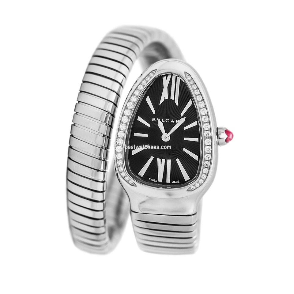 Bulgari Serpenti Womens watch Quartz Steel 103434 SP35C3SDS.1T