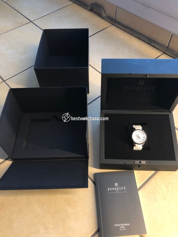 Perrelet Turbine Mens watch Unisex Automatic Steel A1064-6