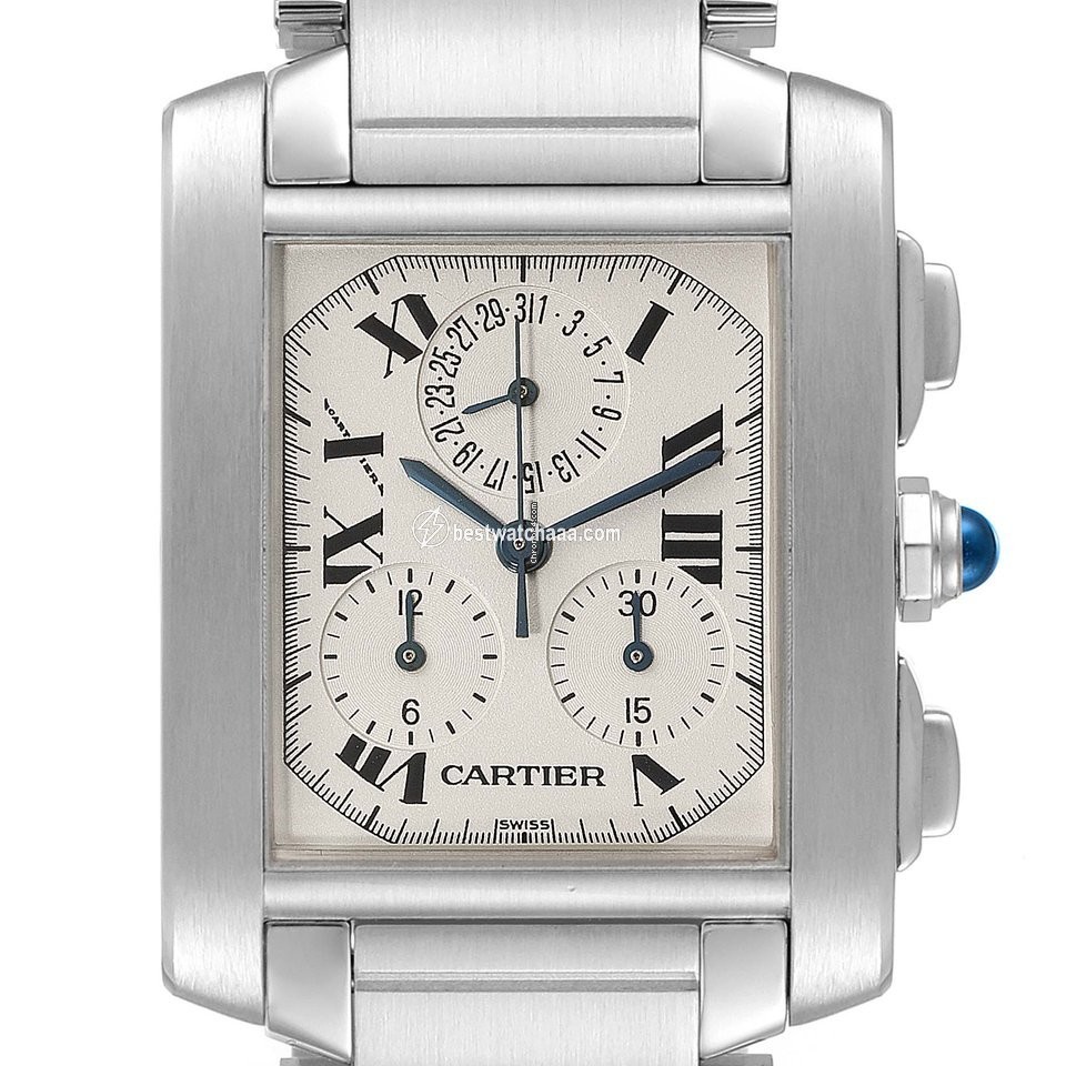 Cartier Tank Francaise Mens watch Unisex Quartz W51001Q3
