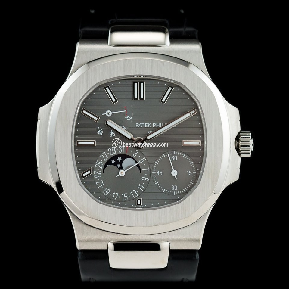 Patek Philippe Nautilus Mens watch Unisex Automatic White gold 5712G-001