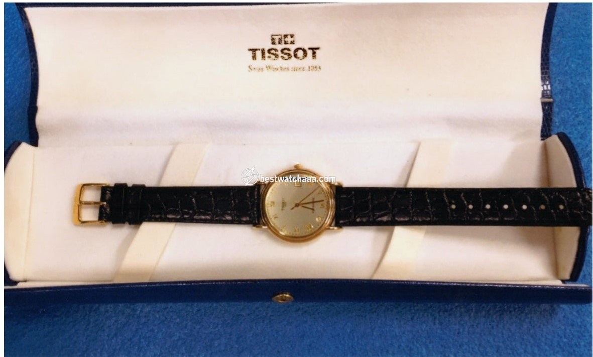 Tissot Carson Mens watch Unisex Automatic Yellow gold T71.3.430.23