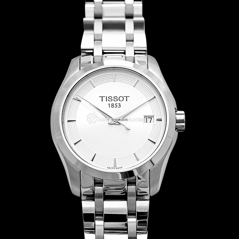 Tissot Couturier Womens watch Quartz Steel T035.210.11.031.00