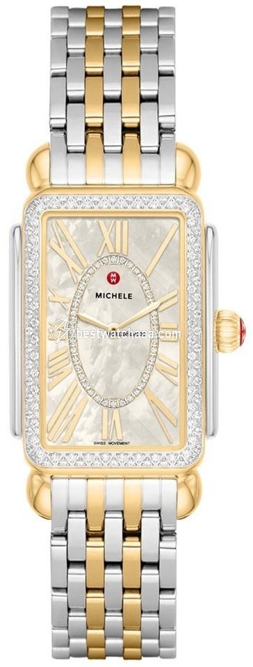 Michele Deco Womens watch Quartz Steel MWW06E000143