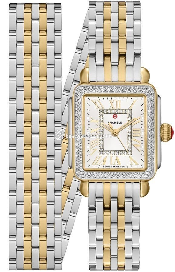 Michele Deco Womens watch Quartz Steel MWW06D000163