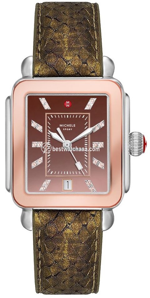 Michele Deco Womens watch Quartz Steel MWW06K000036