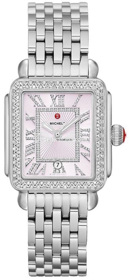 Michele Deco Womens watch Quartz Steel MWW06T000212